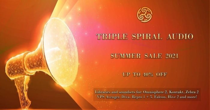 Triple Spiral Audio Summer Sale 2021