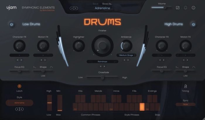 UJAM Symphonic Elements Drums