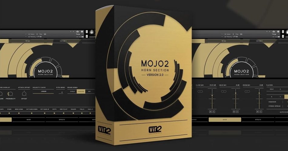 Vir2 Instruments updates Mojo 2: Horn Section for Kontakt & Kontakt Player