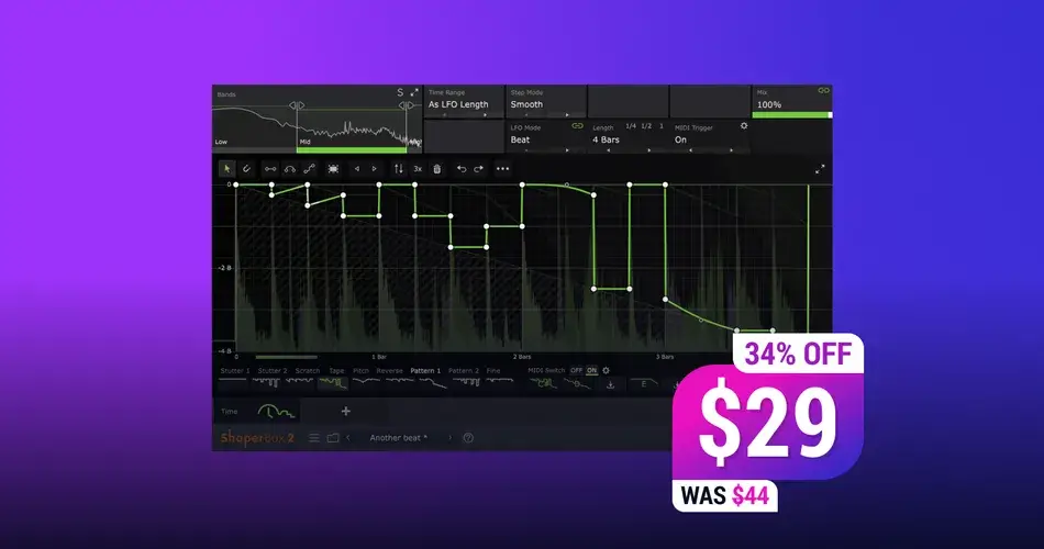 Cableguys TimeShaper 2 effect plugin on sale for  USD