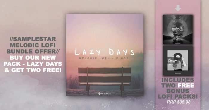 ADSR Samplestar Lazy Days promo