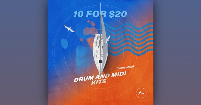 ADSR TheDrumBank Drum and MIDI Kits