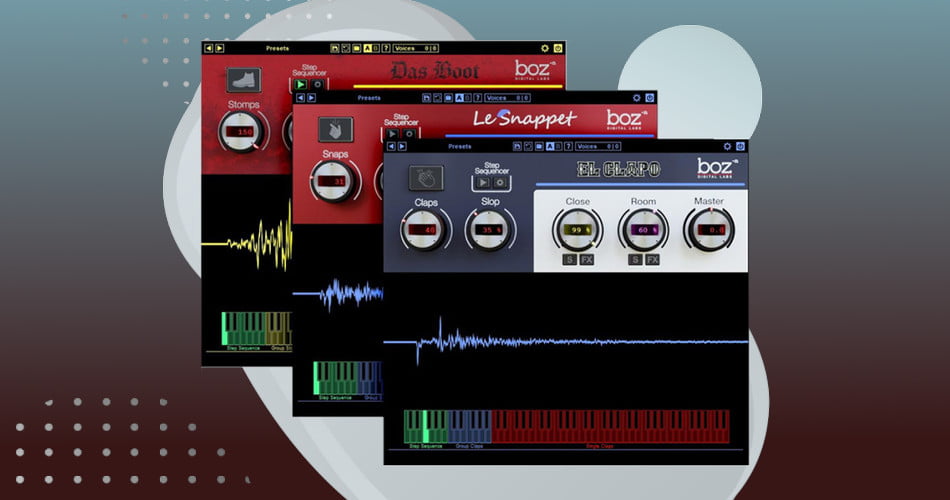 Boz Digital Labs Claps Stomps and Snaps Bundle
