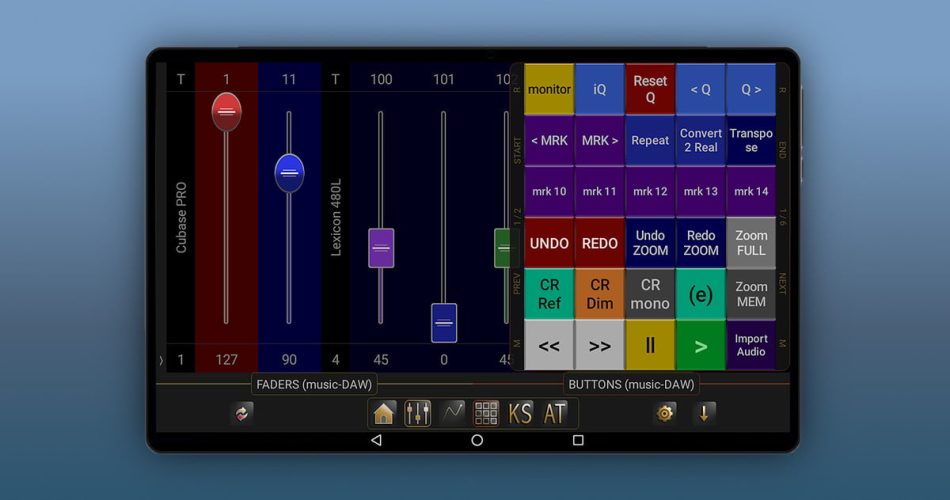 Control MIDI instruments in your DAW with DAW IT for Android