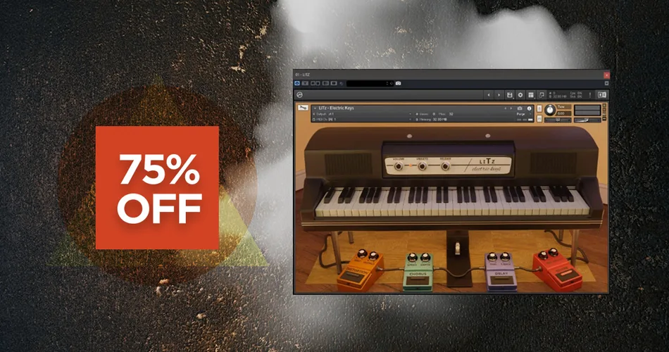 Get 75% off on Vintage Keys Collection for Kontakt by Insanity Samples