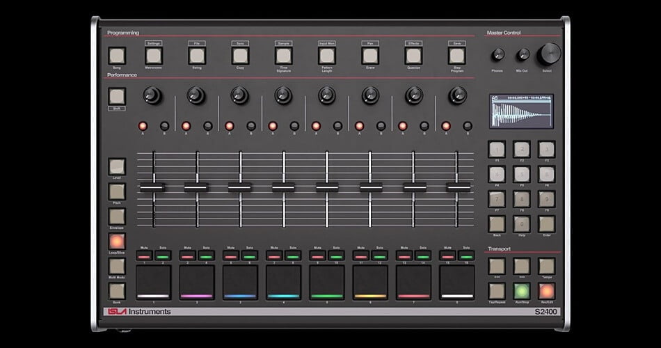 Isla Instruments releases major OS update for S2400 sampler