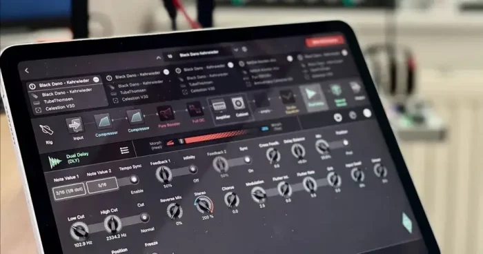 Kemper Profiler Rig Editor for iPadOS