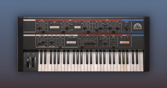 Softube Model 84 synth