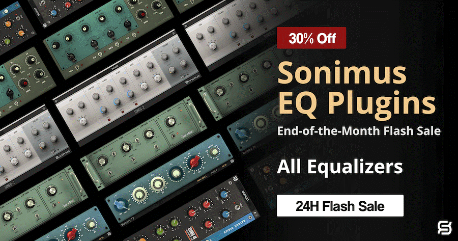 Save 30% on Sonimus equalizer effect plugins and bundles