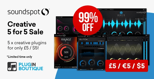 SoundSpot 5 for  USD Bundles: Mastering, Creative, Vocal & Serum