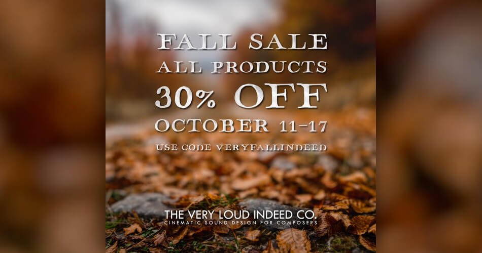 The Very Loud Indeed Fall Sale