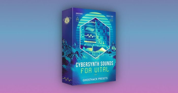 Ghosthack Cybersynth Sounds for Vital