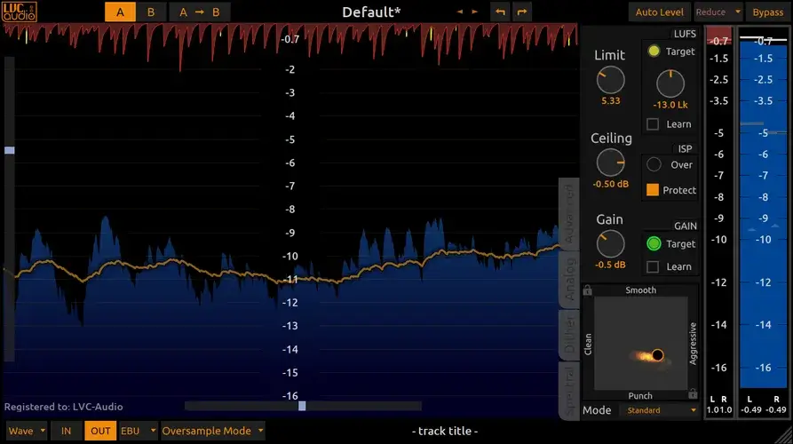 LVC Audio Clipped MAX