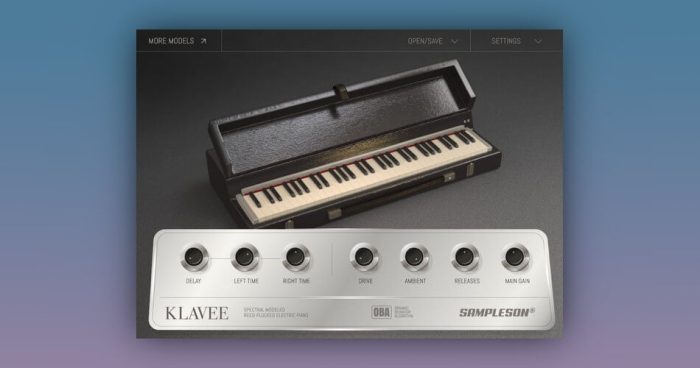 Sampleson Klavee electric piano