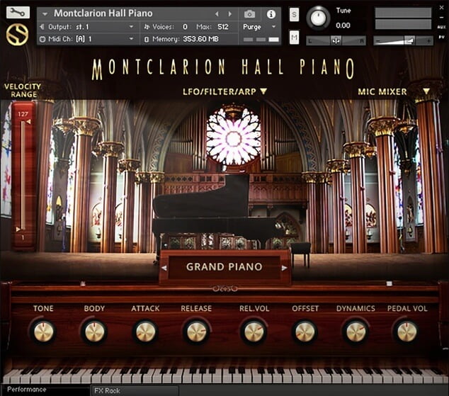 Soundiron Montlcarion Hall Piano