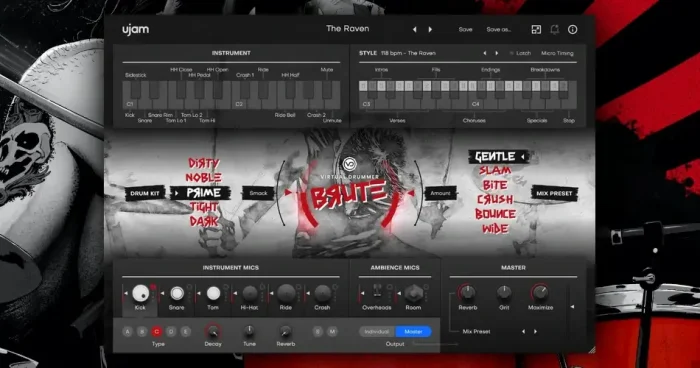 UJAM Virtual Drummer Brute