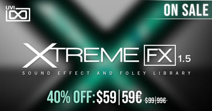 UVI Xtreme FX promo