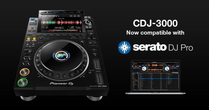 Pioneer DJ CDJ 3000 Serato DJ Pro