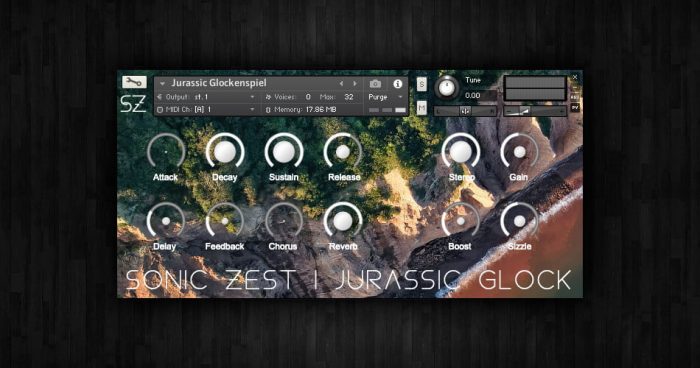 Sonic Zest Jurassic Glockenspiel