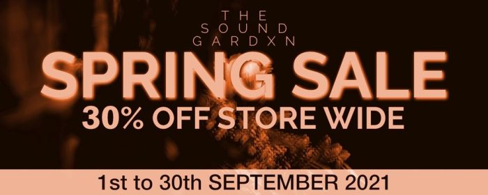 The Sound Gardxn Spring Sale