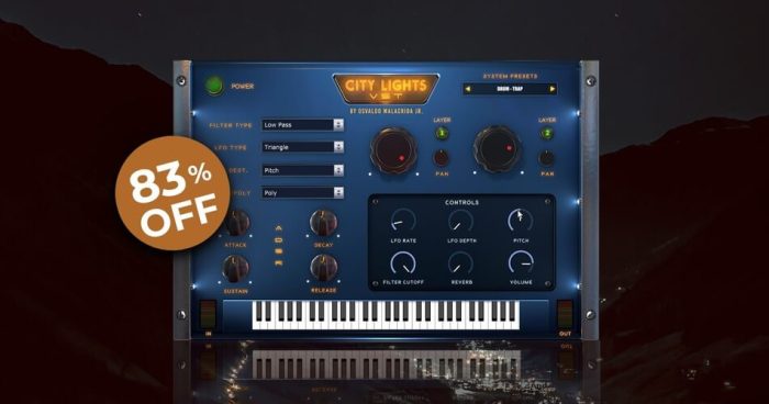 Audio Plugin Deals BRSynth City Lights