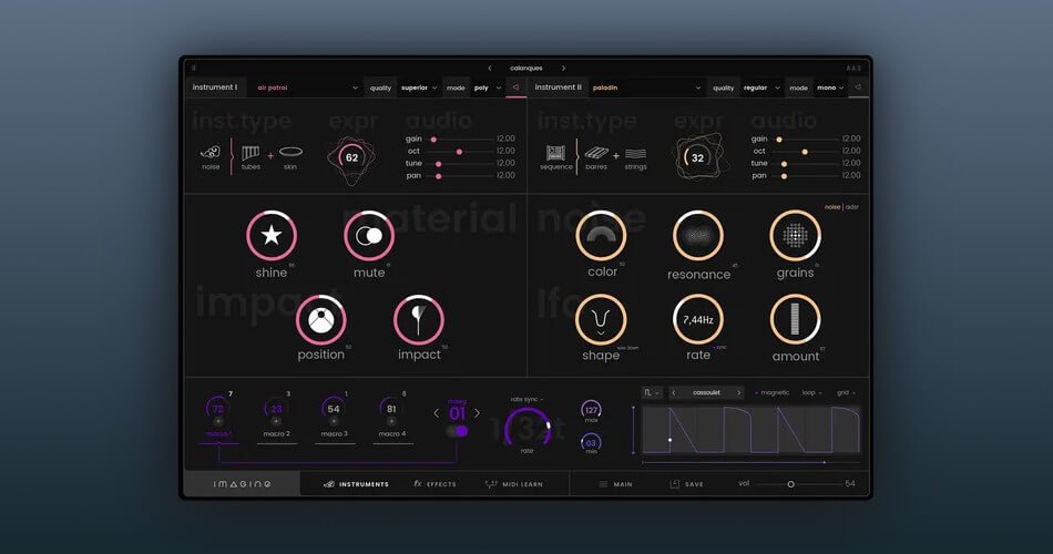 Imagine software synthesizer by Expressive E on sale at 40% OFF