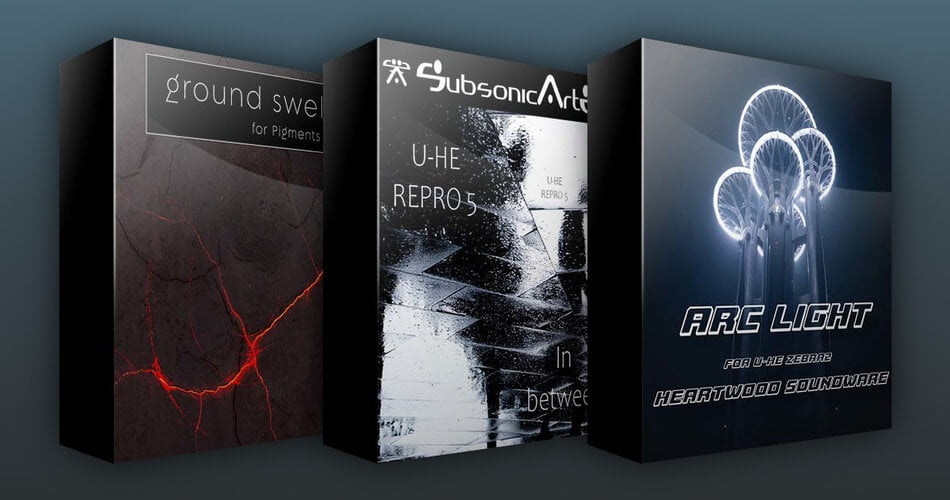 Triple Spiral Audio introduces new sound packs for Repro-5, Zebra 2 and Pigments 3