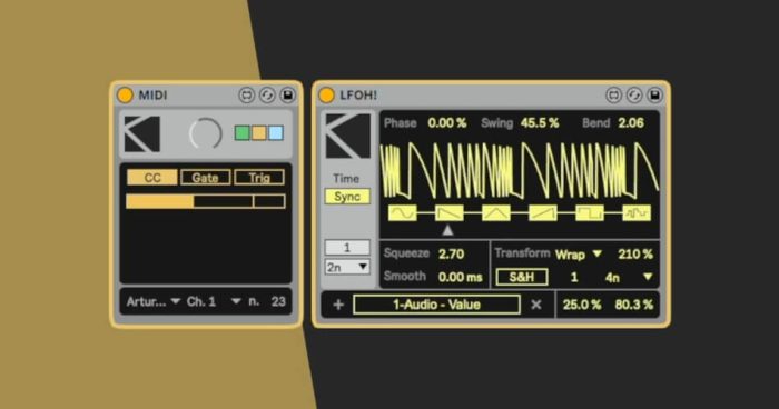 K Devices Modulators 21 MIDI