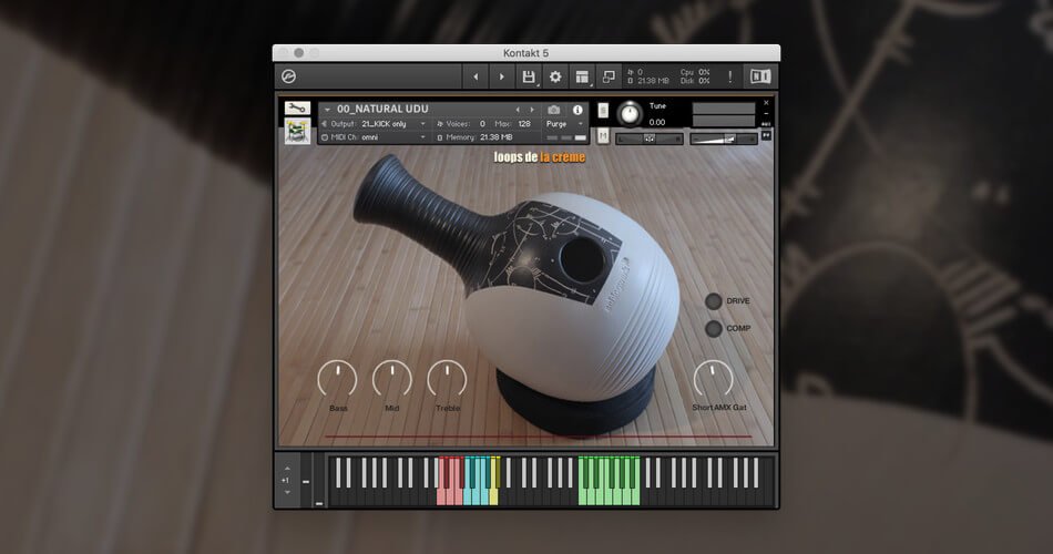 Udu Deluxe sample library for Kontakt by Loops de la Crème