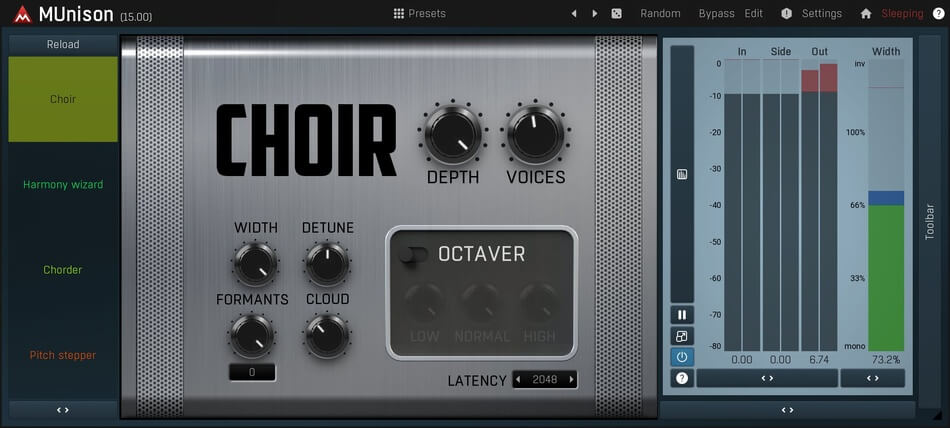 Meldaproduction’s MUnison doubler/harmonizer plugin on sale at 50% OFF