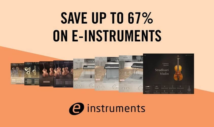 Get over 67% off e-Instruments Collection at Native Instruments