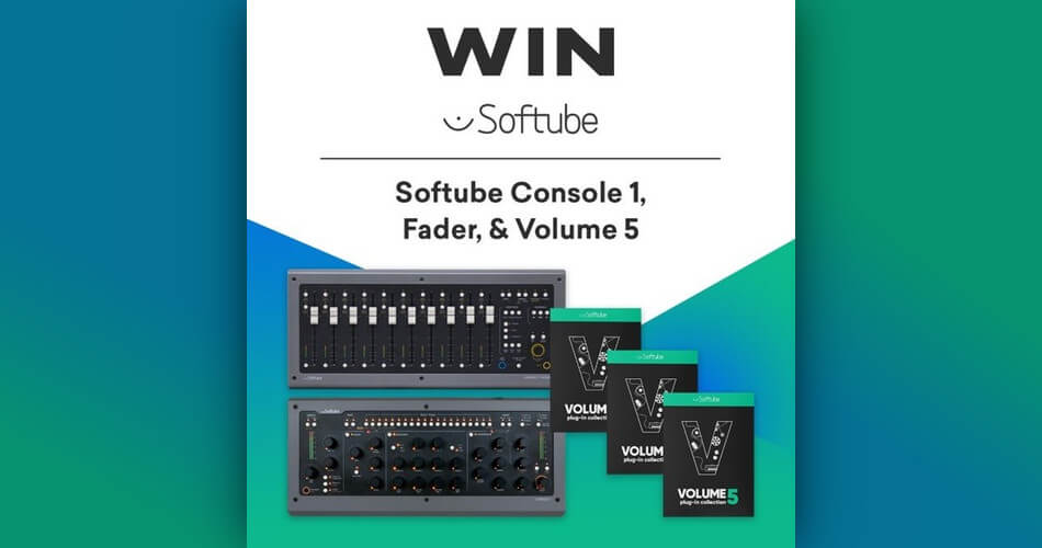 PIB Softube Console 1 Fader Volume 5 giveaway