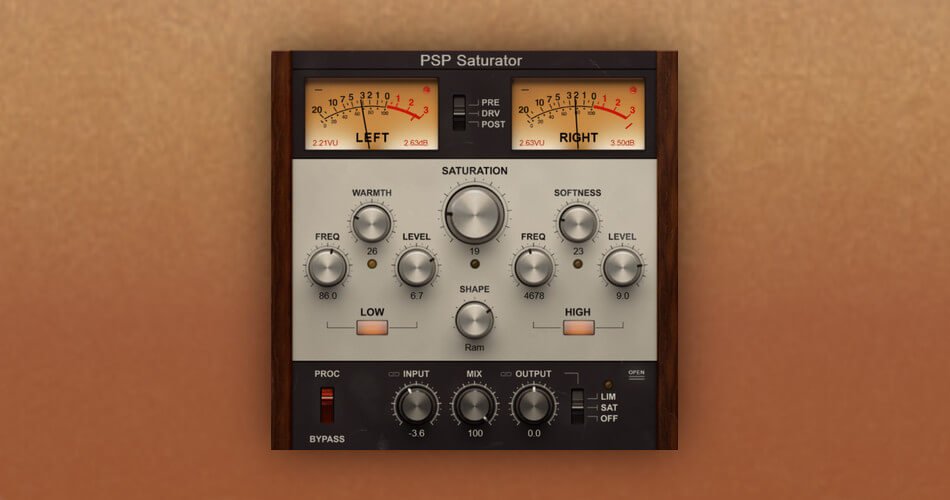 PSP Audioware launches PSP Saturator saturation effect plugin