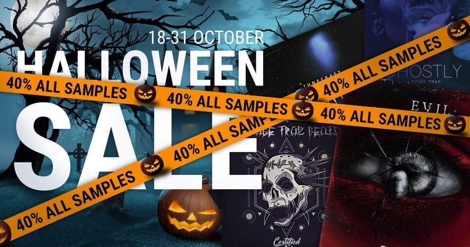 ProducerSpot Halloween Sale: Get 40% off sample packs & bundles