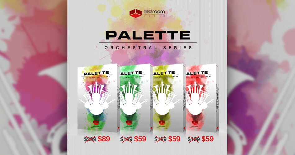 Red Room Audio Palette Series Sale