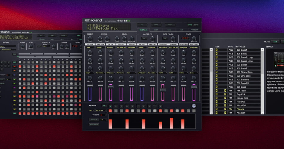 Roland releases TR-EDITOR free editor/librarian software for TR-8S and TR-6S