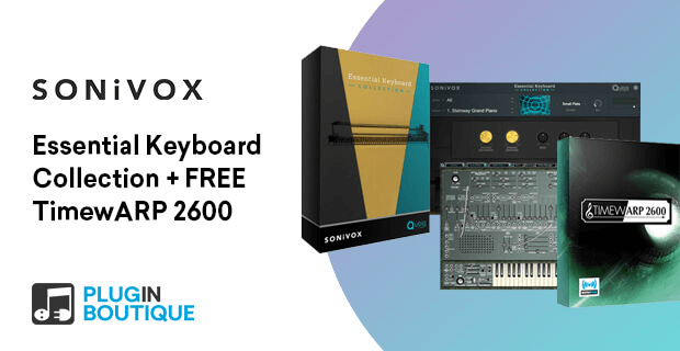 Save 90% on Sonivox Essential Keyboard Collection + FREE TimewARP 2600