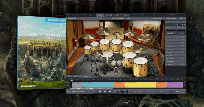 Toontrack Fileds of Rock SDX