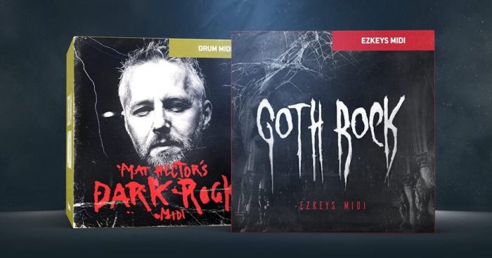 Toontrack Goth Rock Dark Rock MIDI packs