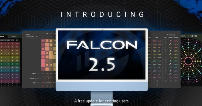 UVI Falcon 2.5 update