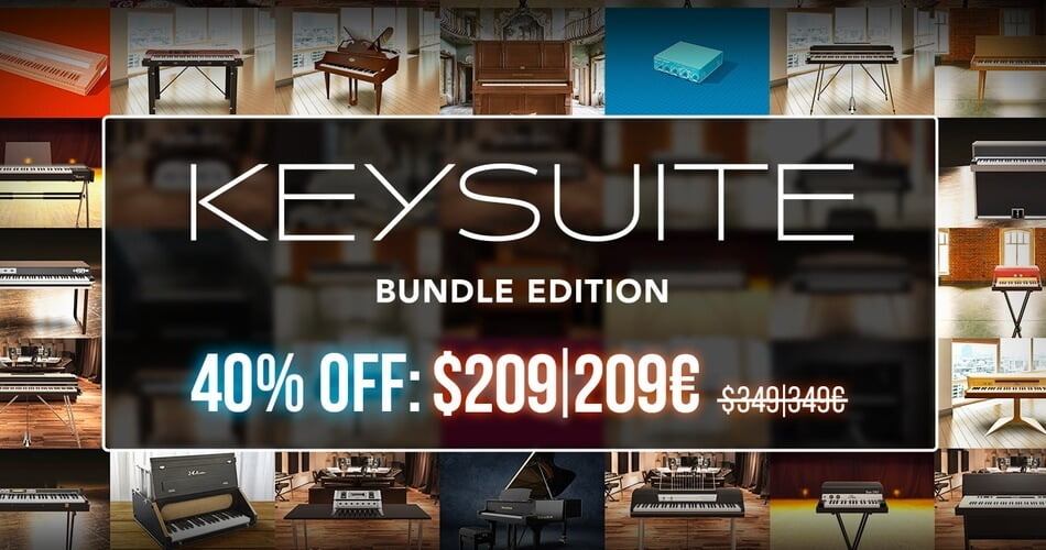 UVI Key Suite keyboard instrument collection on sale at 40% OFF