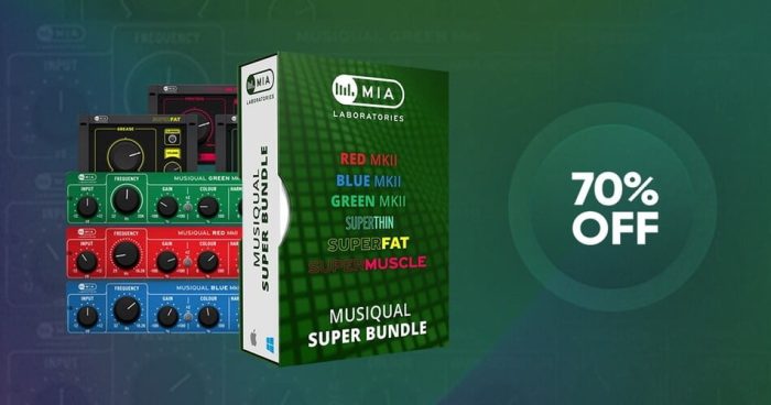 VST Buzz MIA Musiqual Super Bundle