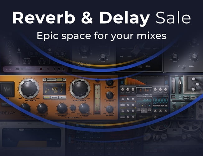 Waves launches Reverb & Delay Sale, plugins from .99 USD