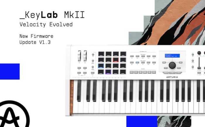 Arturia KeyLab MkII firware 1.3 update