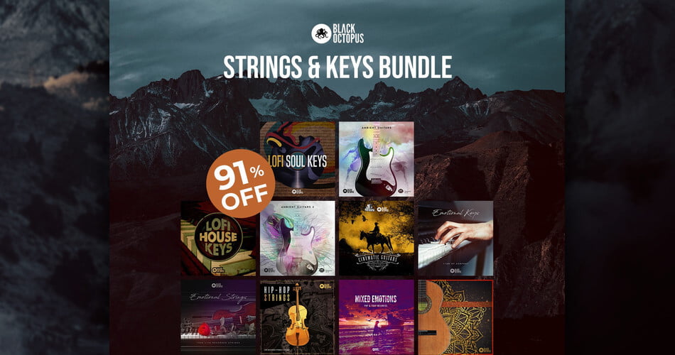 Audio Plugin Deals Black Octopus Strings Keys Bundle
