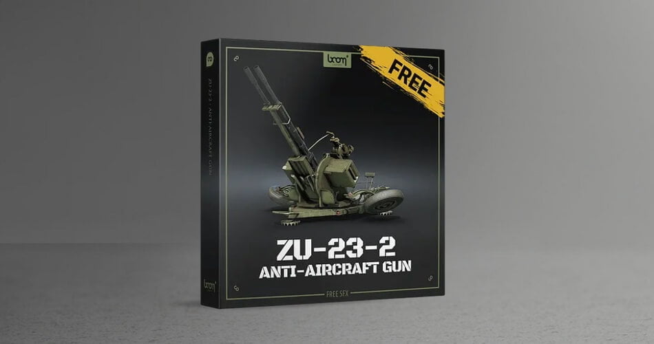 BOOM Library ZU 23 2 Anti Aircraft Gun