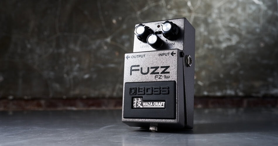 BOSS adds FZ-1W Fuzz to the Waza Craft Pedal Series