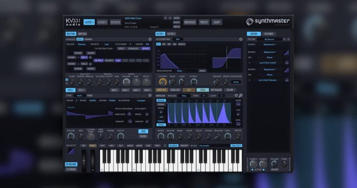 KV331 Audio SynthMaster 2.9.10 update