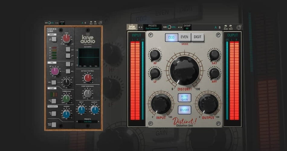 Kiive Audio launches S-Quick Strip and Distinct! saturation plugin