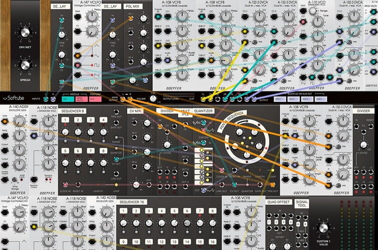 Softube Modular synthesizer instrument on sale for $45 USD